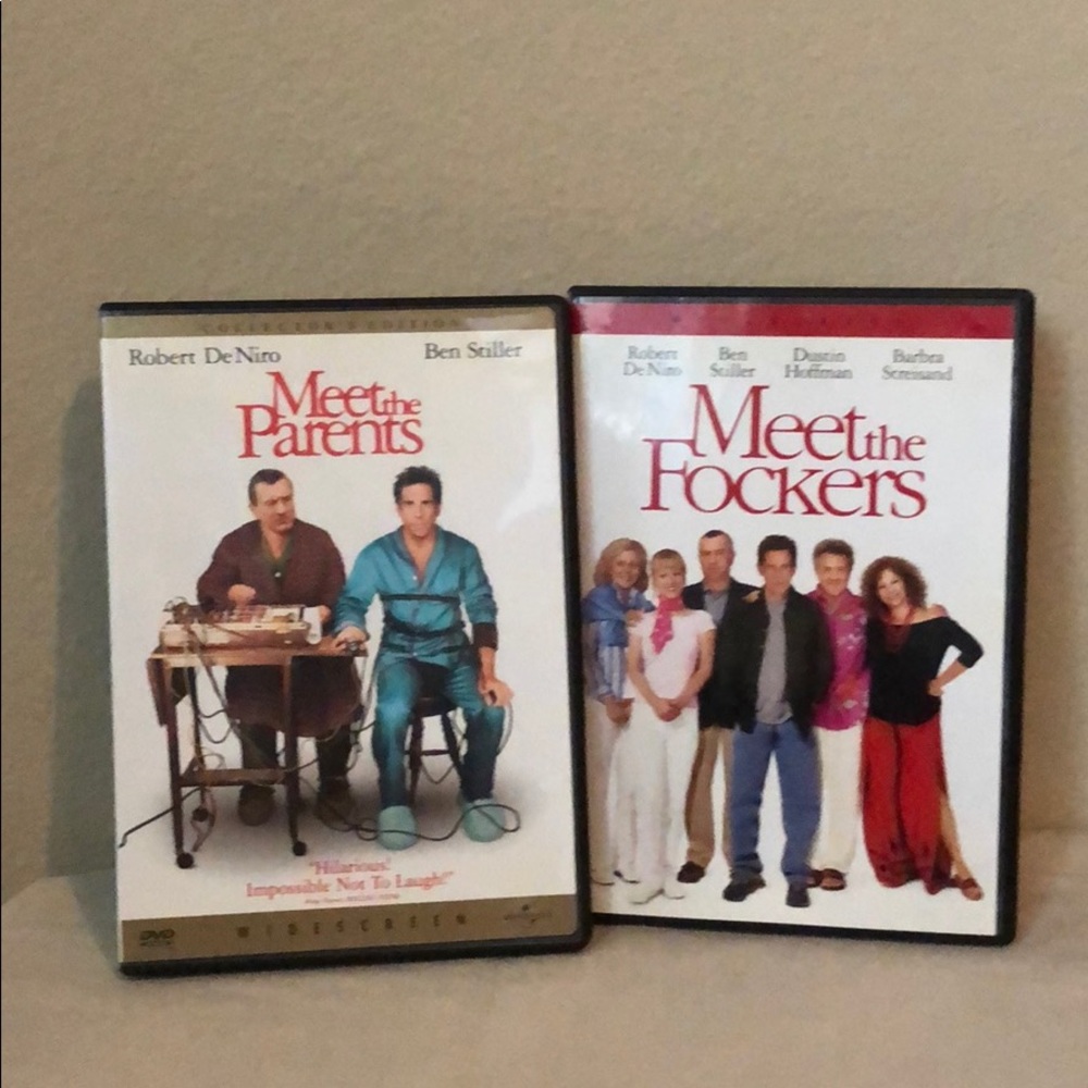Meet the Parents and Meet the Fockers Used DVDs